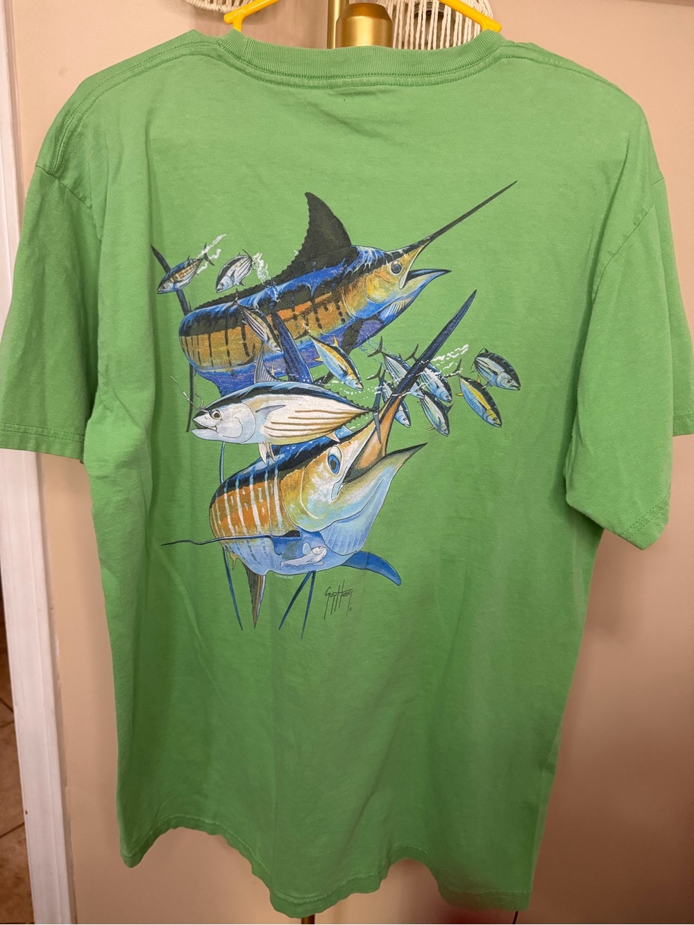 Guy Harvey Men’s Short-Sleeve Tee in Green